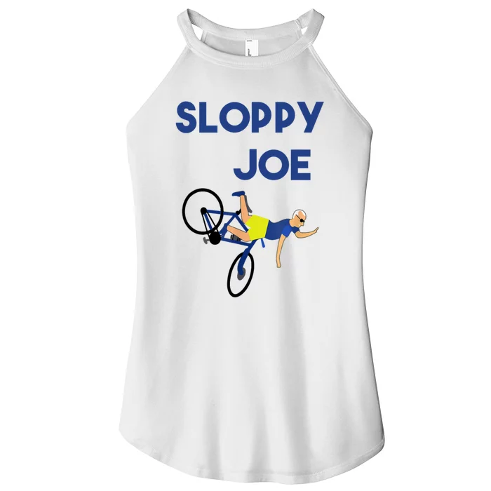 Sloppy Joe Bicycle Funny Sarcastic Women’s Perfect Tri Rocker Tank