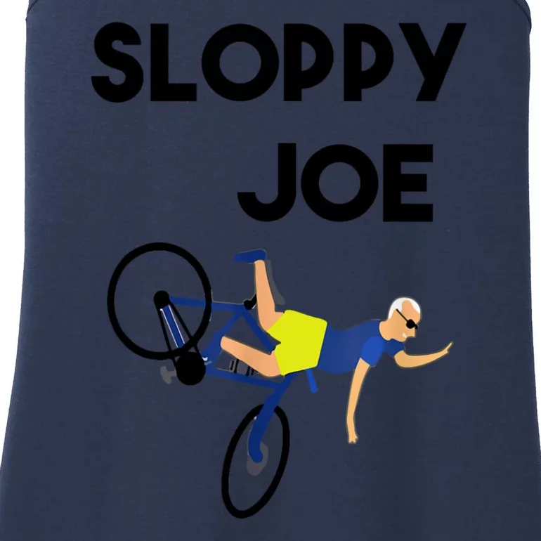 Sloppy Joe Bicycle Funny Sarcastic Ladies Essential Tank