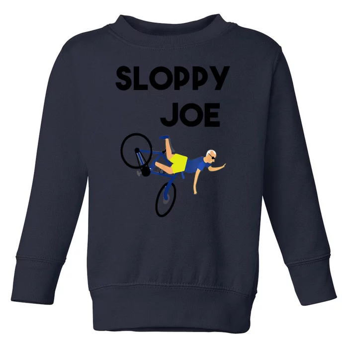 Sloppy Joe Bicycle Funny Sarcastic Toddler Sweatshirt