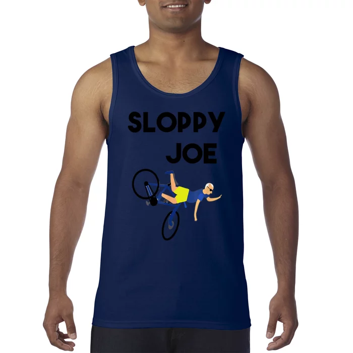 Sloppy Joe Bicycle Funny Sarcastic Tank Top