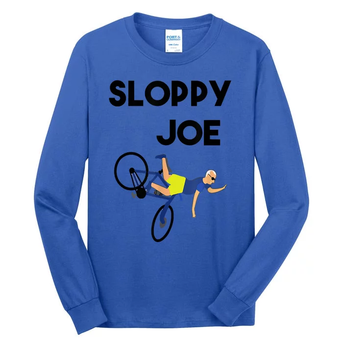 Sloppy Joe Bicycle Funny Sarcastic Tall Long Sleeve T-Shirt