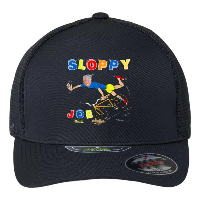 Sloppy Joe Bicycle Funny Sarcastic Flexfit Unipanel Trucker Cap