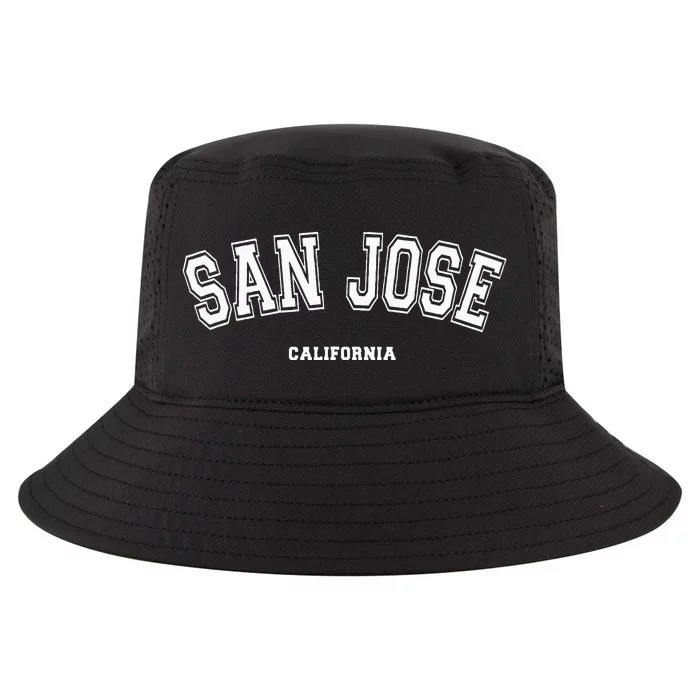 San Jose California Cool Comfort Performance Bucket Hat