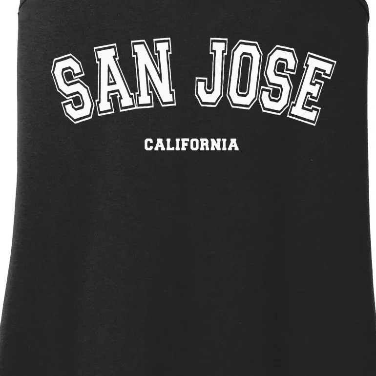 San Jose California Ladies Essential Tank