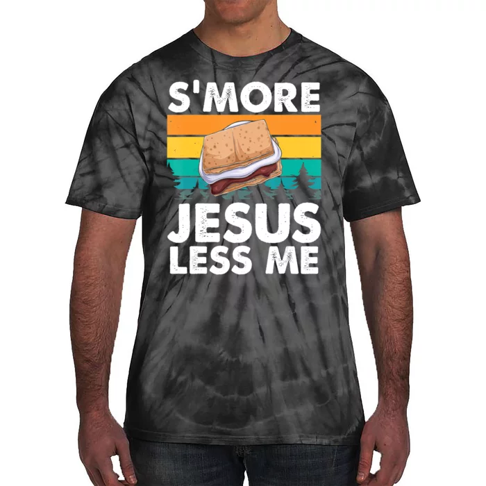 S'more Jesus Â€“ Christianity Lover Jesus Teachings Camper Tie-Dye T-Shirt