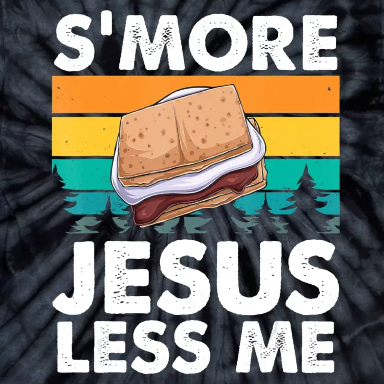 S'more Jesus Â€“ Christianity Lover Jesus Teachings Camper Tie-Dye T-Shirt