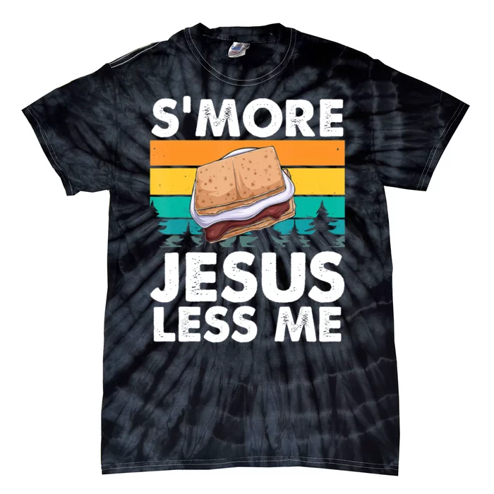 S'more Jesus Â€“ Christianity Lover Jesus Teachings Camper Tie-Dye T-Shirt