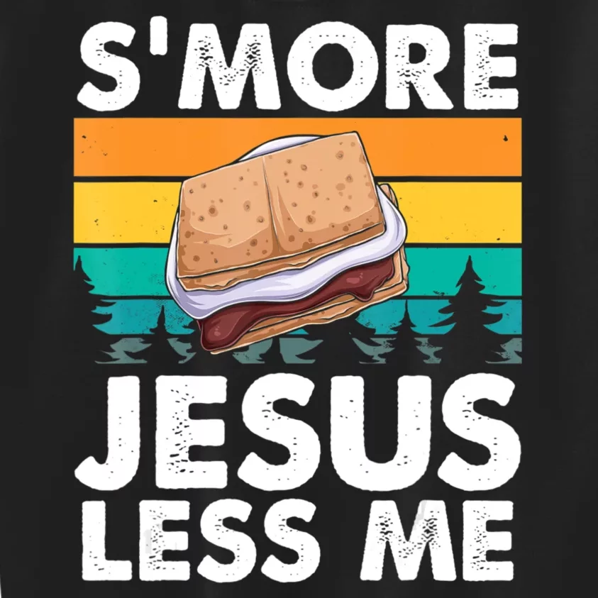 S'more Jesus Â€“ Christianity Lover Jesus Teachings Camper Kids Sweatshirt