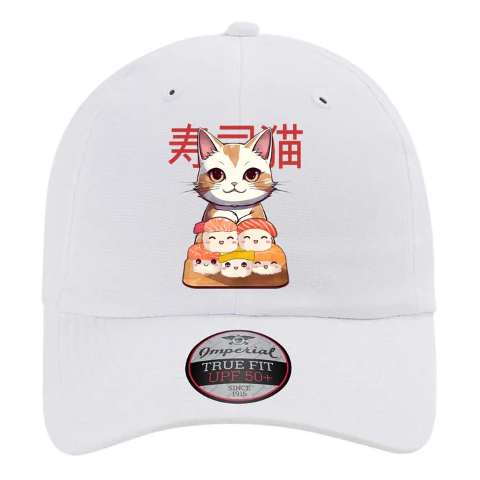 Sushi Japanese Cat Cute Gift The Original Performance Cap