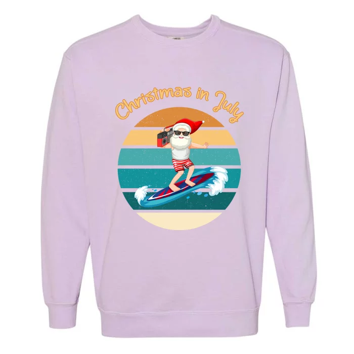 Summer July Christmas Gift Garment-Dyed Sweatshirt