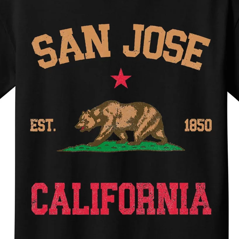 San Jose California Kids T-Shirt