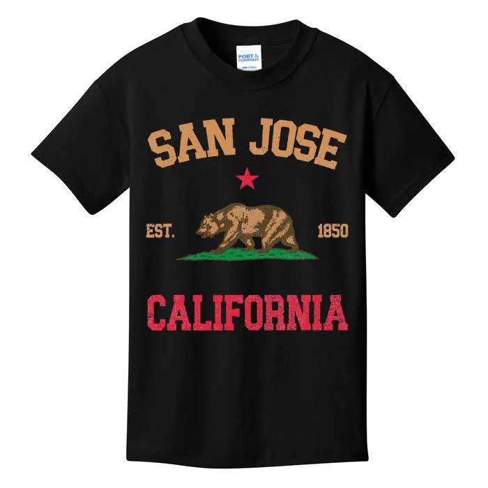 San Jose California Kids T-Shirt