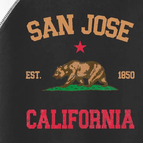 San Jose California Toddler Fine Jersey T-Shirt