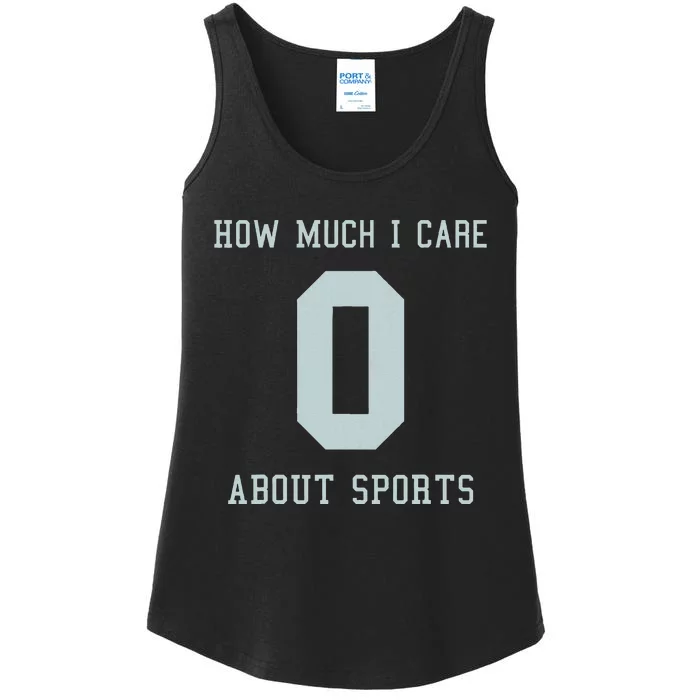 Sports Jersey Costume For Anti Sport People Ladies Essential Tank