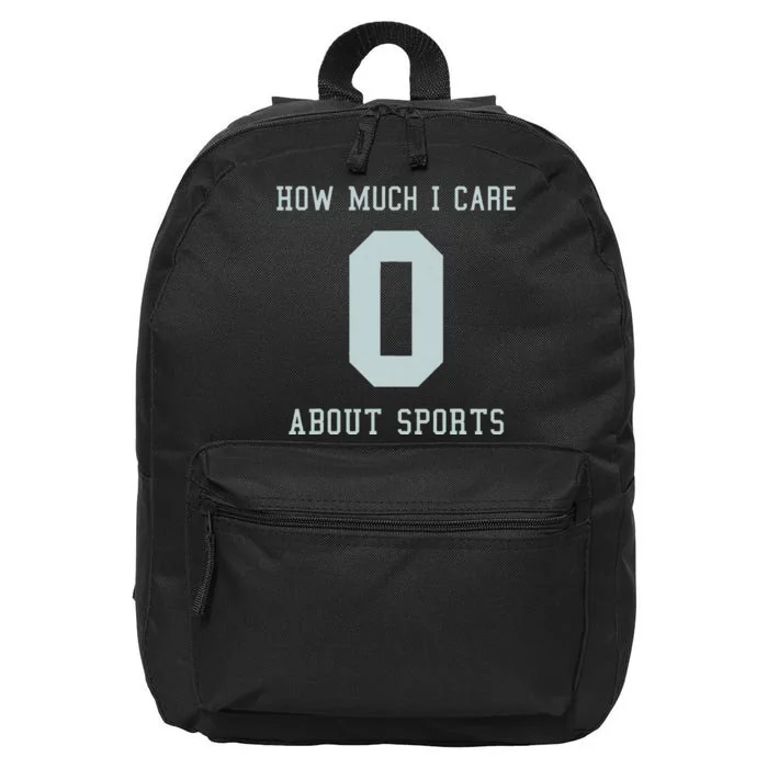 Sports Jersey Costume For Anti Sport People 16 in Basic Backpack