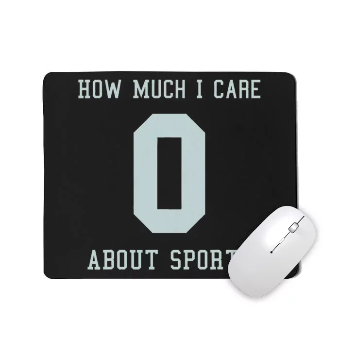 Sports Jersey Costume For Anti Sport People Mousepad