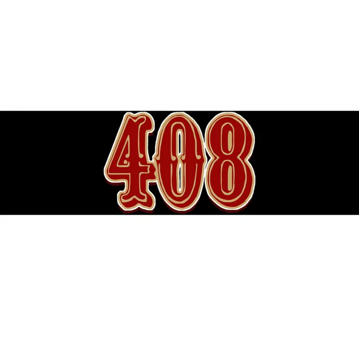 San Jose Dynasty S 408 Hella 408 Legacy Bumper Sticker