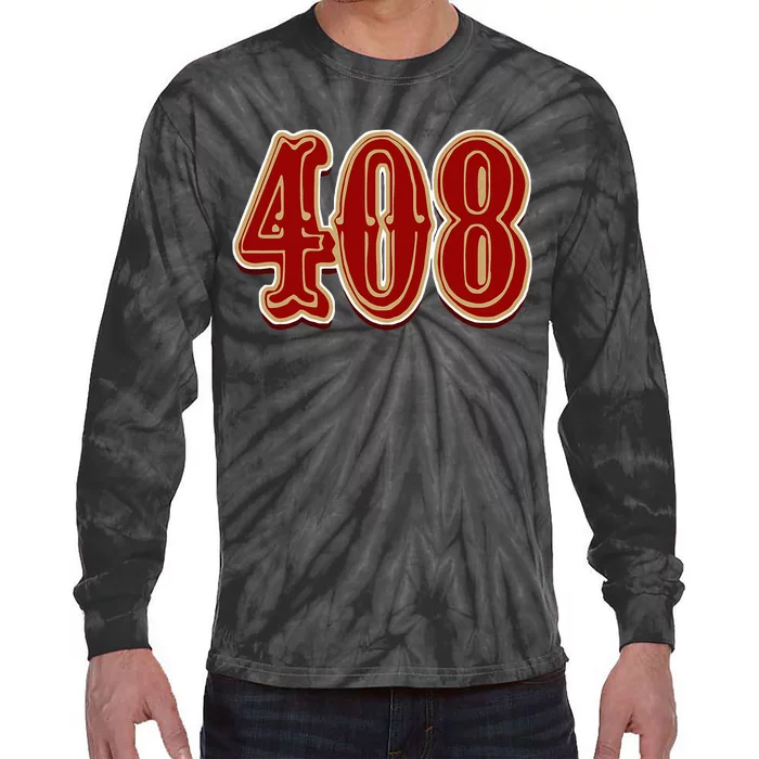 San Jose Dynasty S 408 Hella 408 Legacy Tie-Dye Long Sleeve Shirt