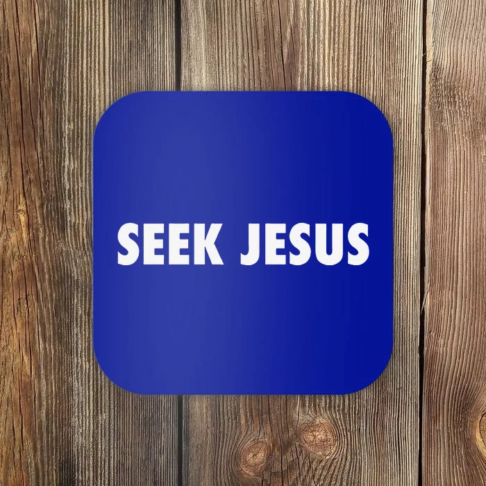 Seek Jesus Evangelism Coaster