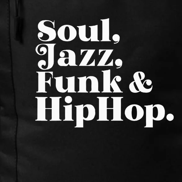 Soul Jazz Funk Daily Commute Backpack