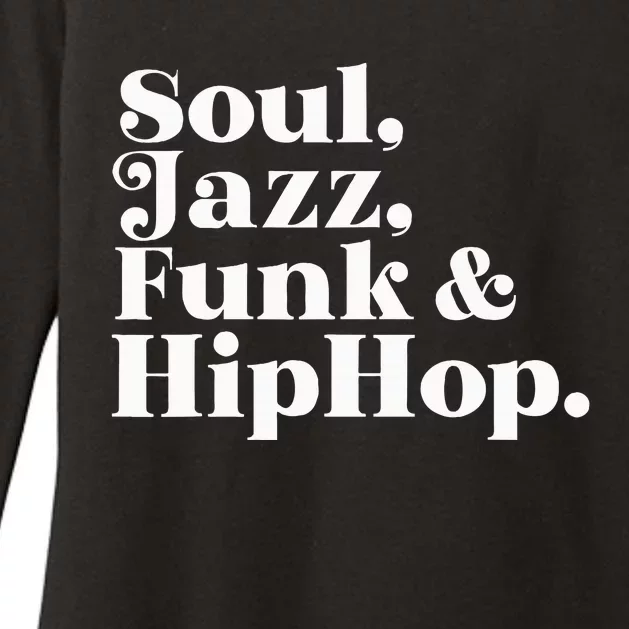 Soul Jazz Funk Womens CVC Long Sleeve Shirt