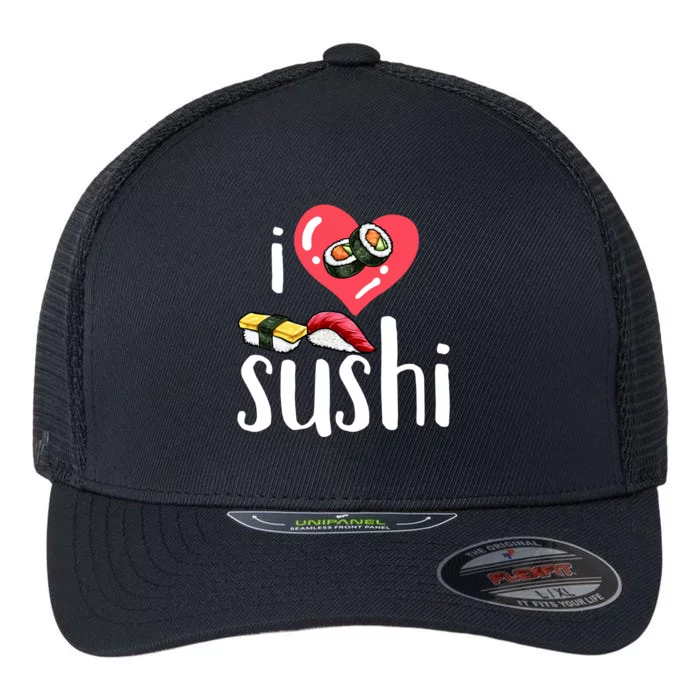 Sushi Japanese Food Sushi Lover Gift Flexfit Unipanel Trucker Cap