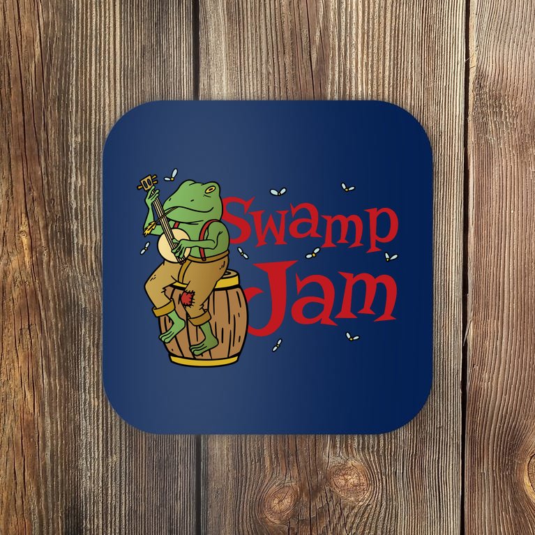 Swamp Jam Gator Musician Coaster