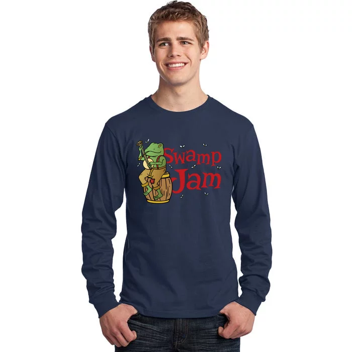 Swamp Jam Gator Musician Tall Long Sleeve T-Shirt