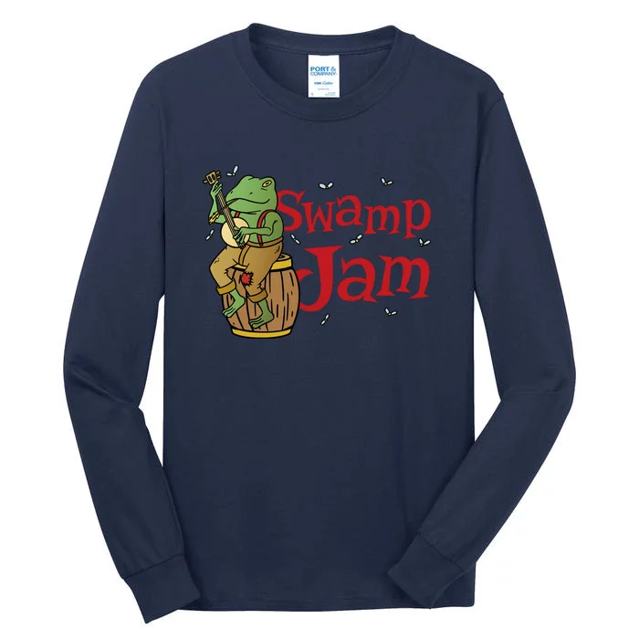 Swamp Jam Gator Musician Tall Long Sleeve T-Shirt