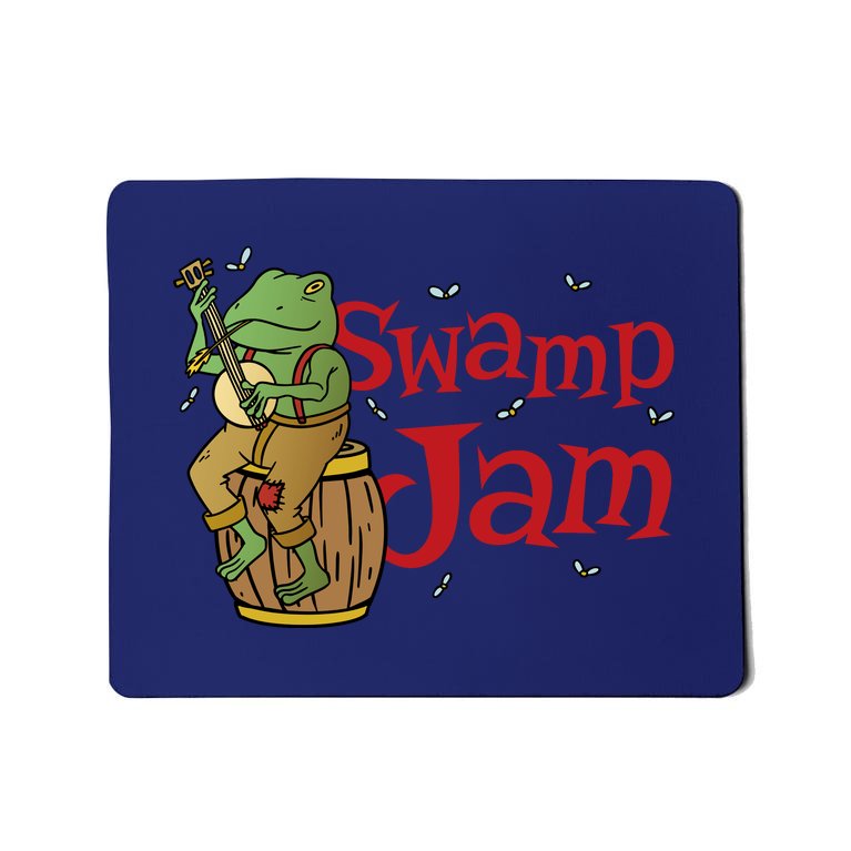 Swamp Jam Gator Musician Mousepad