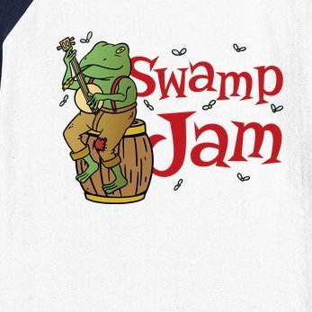 Swamp Jam Gator Musician Baseball Sleeve Shirt