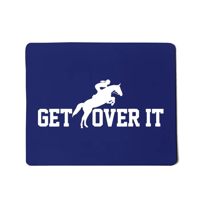 Show Jumping Horse Show Gift Equestrian Rider Mousepad