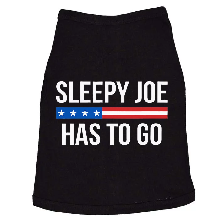 Sleepy Joe Has To Go Doggie Tank