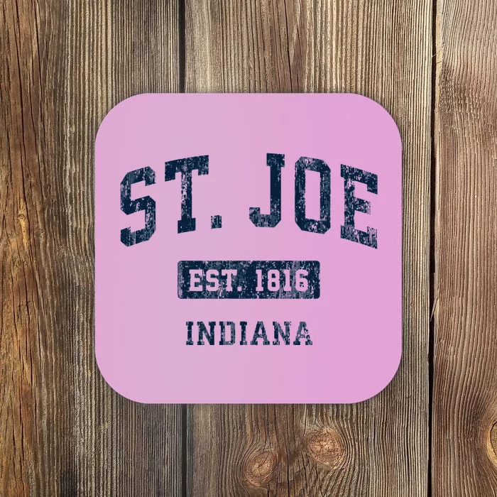 St. Joe Indiana In Vintage Sports Established Coaster