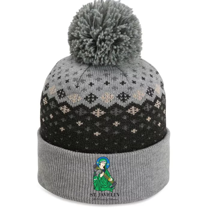 Saint Javelin Javelin Protector The Baniff Cuffed Pom Beanie