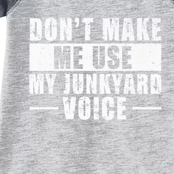 Scrapyard & Junkyard Life Quote For A Junk Yard Scrapper Infant Baby Jersey Bodysuit