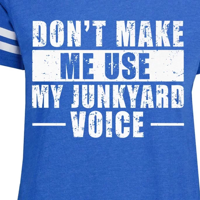 Scrapyard & Junkyard Life Quote For A Junk Yard Scrapper Enza Ladies Jersey Football T-Shirt