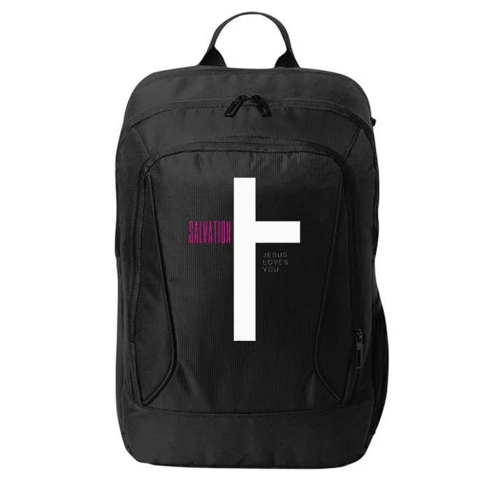 Salvation Jesus Loves You City Backpack