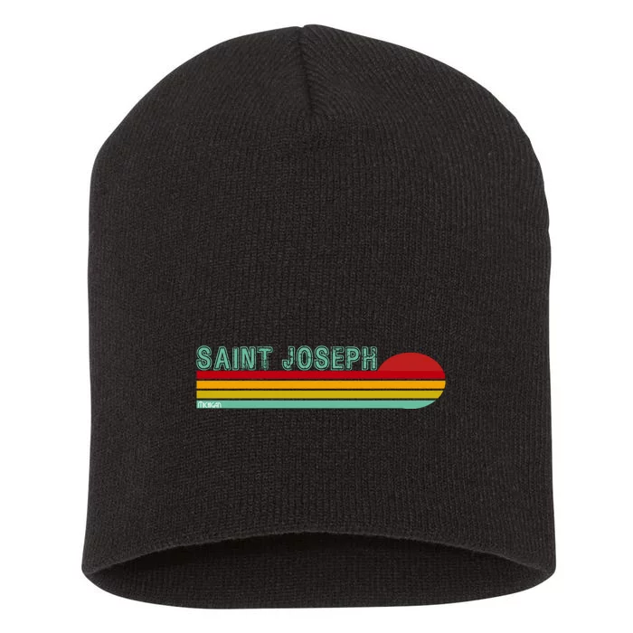 Saint Joseph Michigan Short Acrylic Beanie