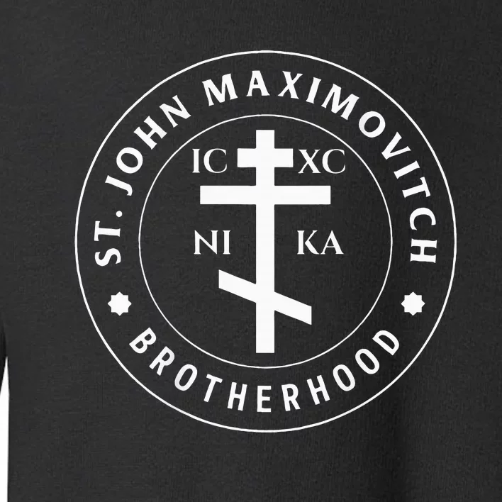 St John Maximovitch Brotherhood Toddler Sweatshirt