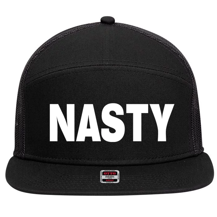 San Juan Mayor Nasty 7 Panel Mesh Trucker Snapback Hat