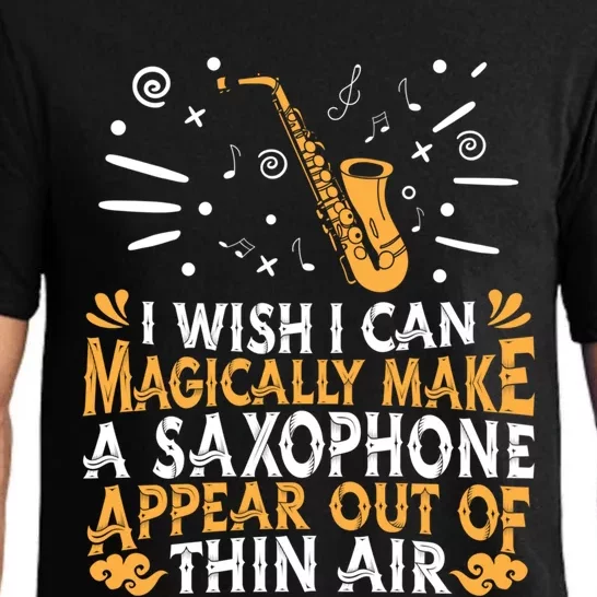 Saxophone Jazz Musician Player Gift Magical Sax Saxophonist Meaningful Gift Pajama Set