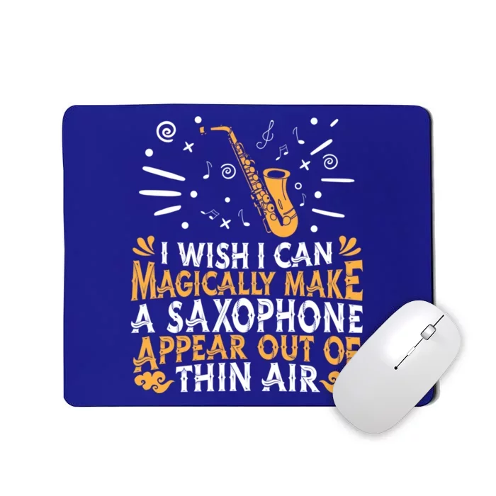 Saxophone Jazz Musician Player Gift Magical Sax Saxophonist Meaningful Gift Mousepad