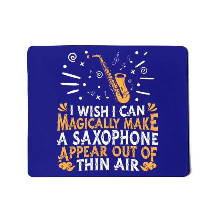 Saxophone Jazz Musician Player Gift Magical Sax Saxophonist Meaningful Gift Mousepad