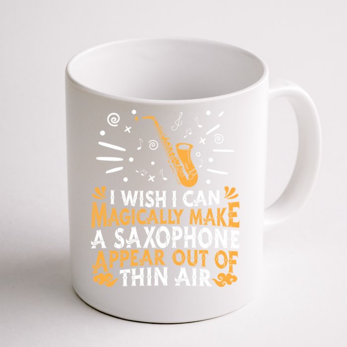 Saxophone Jazz Musician Player Gift Magical Sax Saxophonist Meaningful Gift Front & Back Coffee Mug