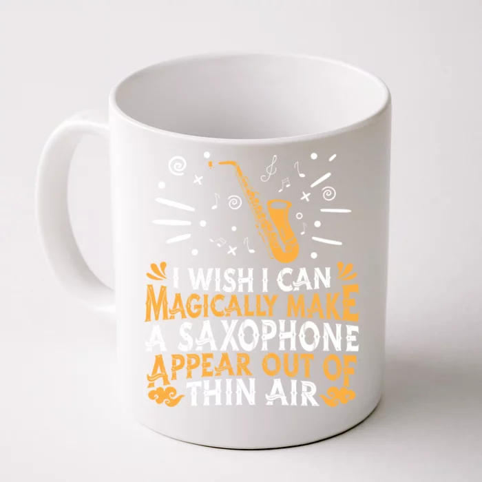 Saxophone Jazz Musician Player Gift Magical Sax Saxophonist Meaningful Gift Front & Back Coffee Mug