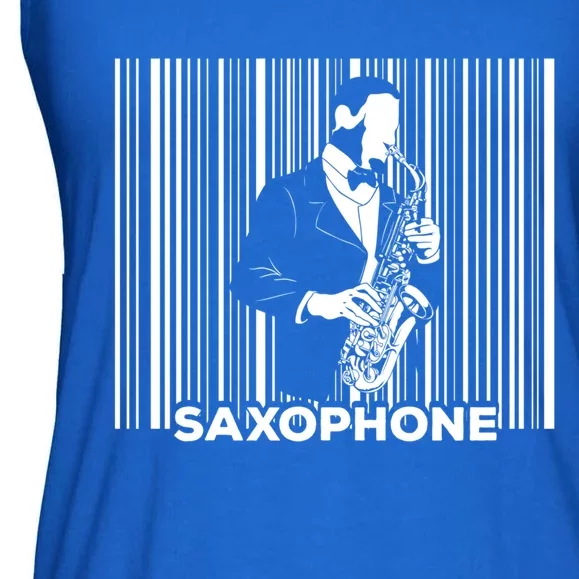 Saxophonist Jazz Music Musician Sax Funny Gift Saxophone Gift Ladies Essential Flowy Tank