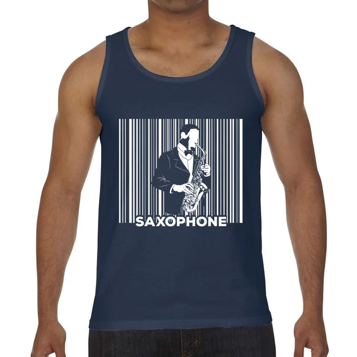 Saxophonist Jazz Music Musician Sax Funny Gift Saxophone Gift Comfort Colors® Tank Top