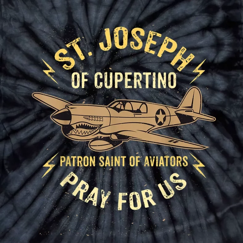 St. Joseph Of Cupertino Patron Saint Of Pilots Aviators Men Tie-Dye T-Shirt