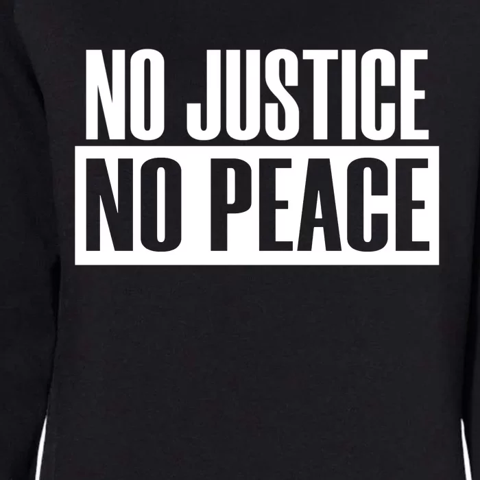 Social Justice Peace No Blm Protest 2020 Injustice Gift Womens California Wash Sweatshirt